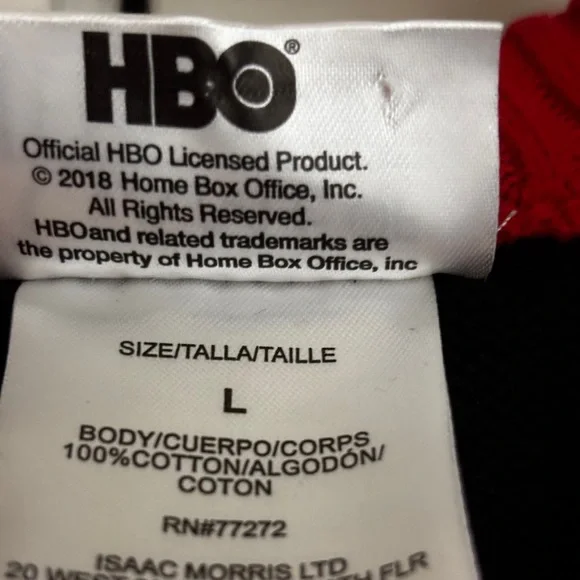 Game of Thrones Westeros Ugly Christmas Holiday Sweater “Joy To The Realm” Large - Picture 5 of 6